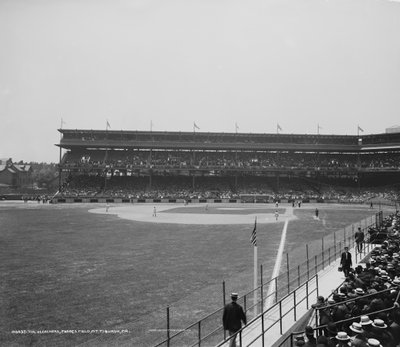 The Bleachers, Forbes Field, Pittsburgh, Pennsylvania, c.1900-15 by Detroit Publishing Co.